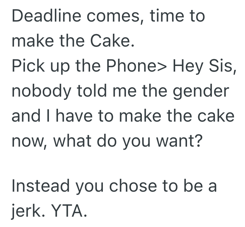 Screenshot 2025 05 19 at 2.18.31 PM Sister Refused To Share The Baby’s Gender, So He Baked A Cake No One Saw Coming